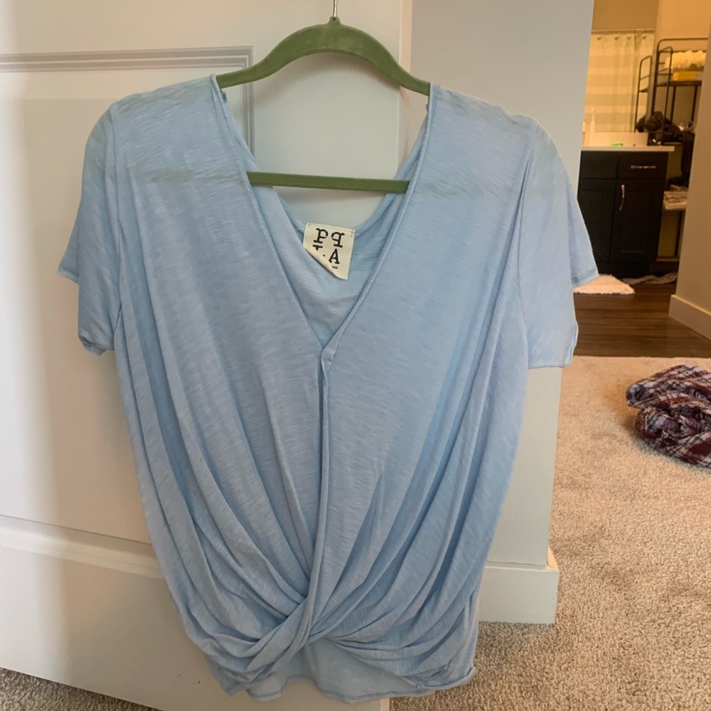 Light blue shirt